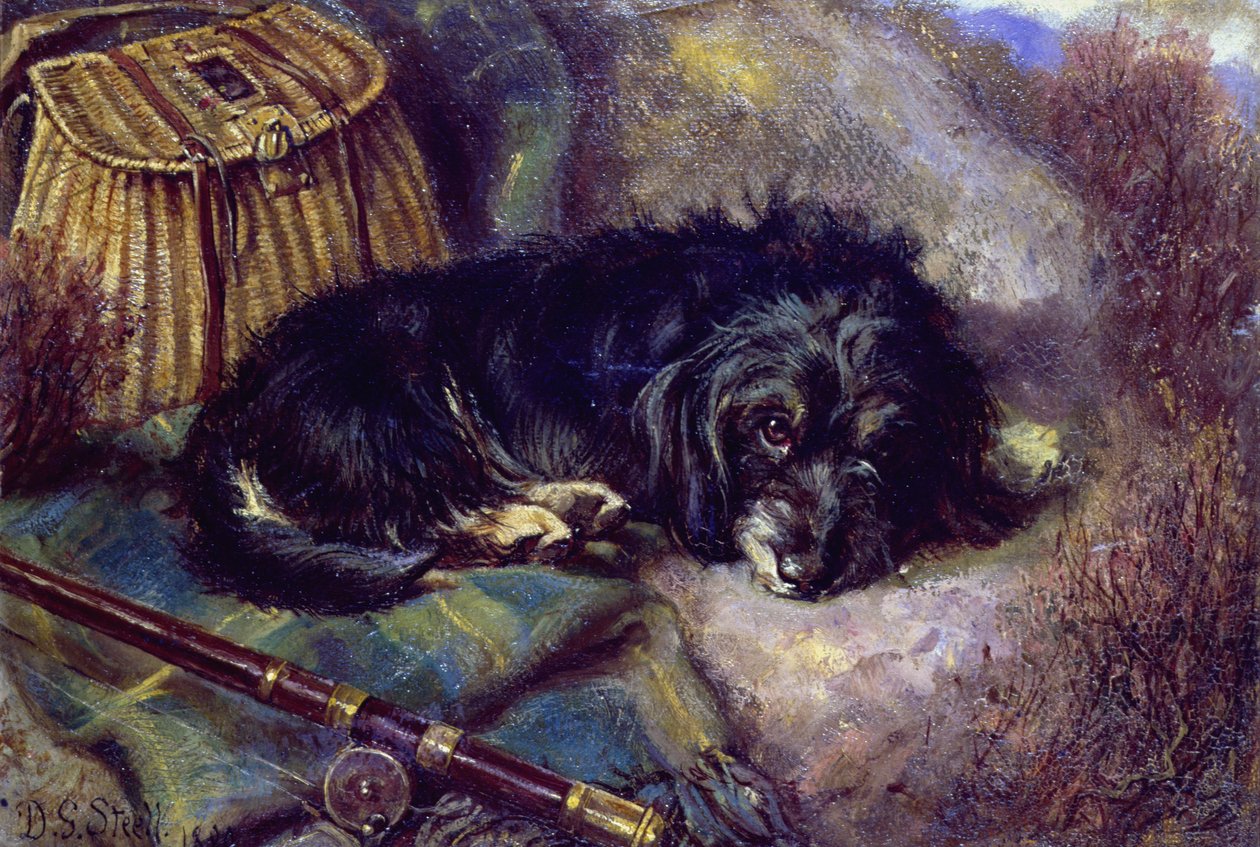 Na stráži, 1880 (tabule) od David George Steell