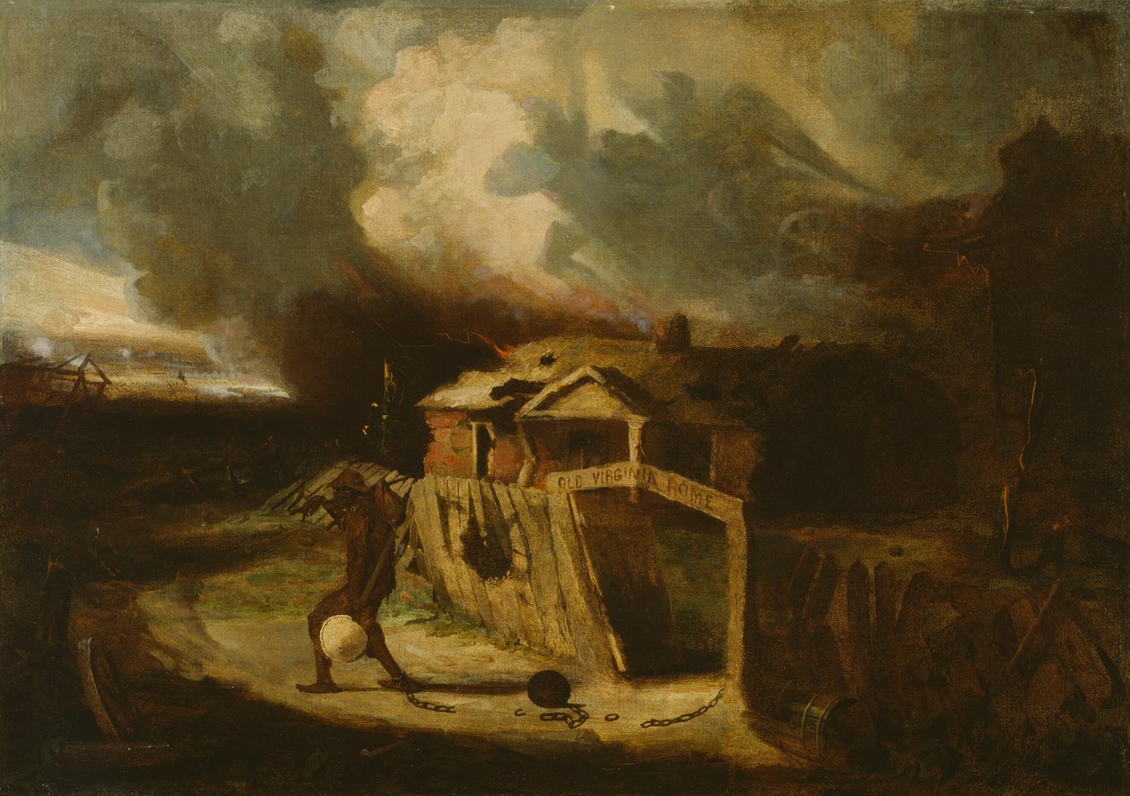 Old Virginia Home, 1864. od David Gilmour Blythe
