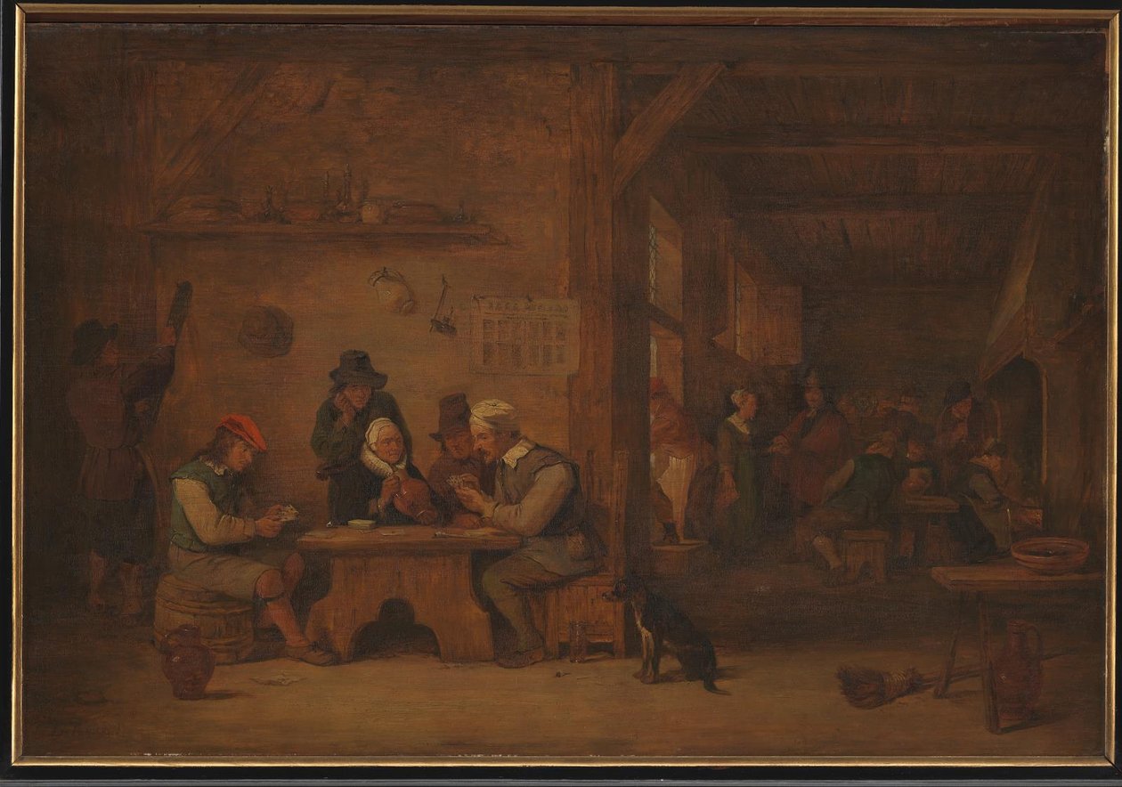 Interiér hostince od David I Teniers