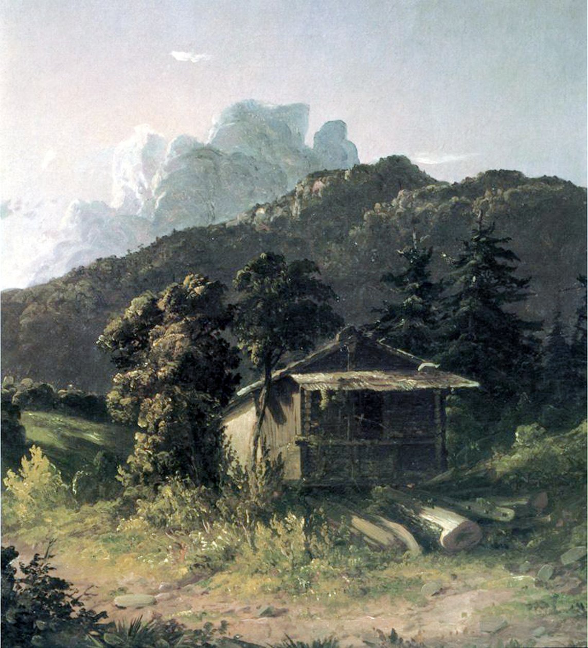 Dům v Adirondacku, 1851 od David Johnson