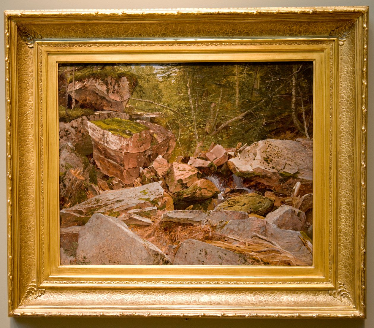 Study, North Conway, New Hampshire, 1851. od David Johnson