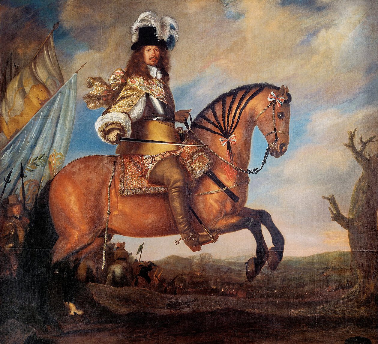 Carl Gustaf Wrangel (1613 - 76) od David Klöcker Ehrenstrahl