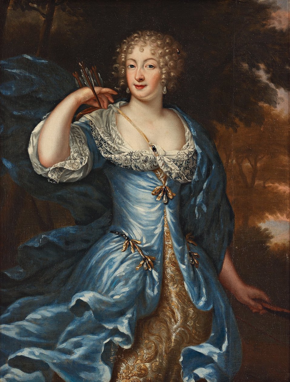 "Elsa Elisabeth Brahe" (1632-1689) od David Klöcker Ehrenstrahl
