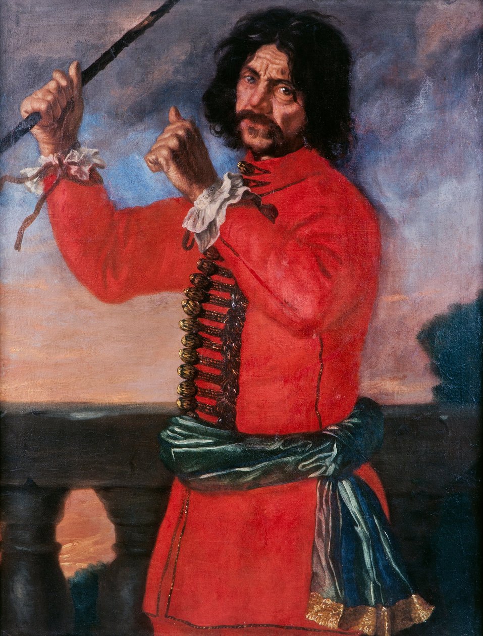 Hindrik Hasenberger, dvorní šašek, 1651 od David Klöcker Ehrenstrahl