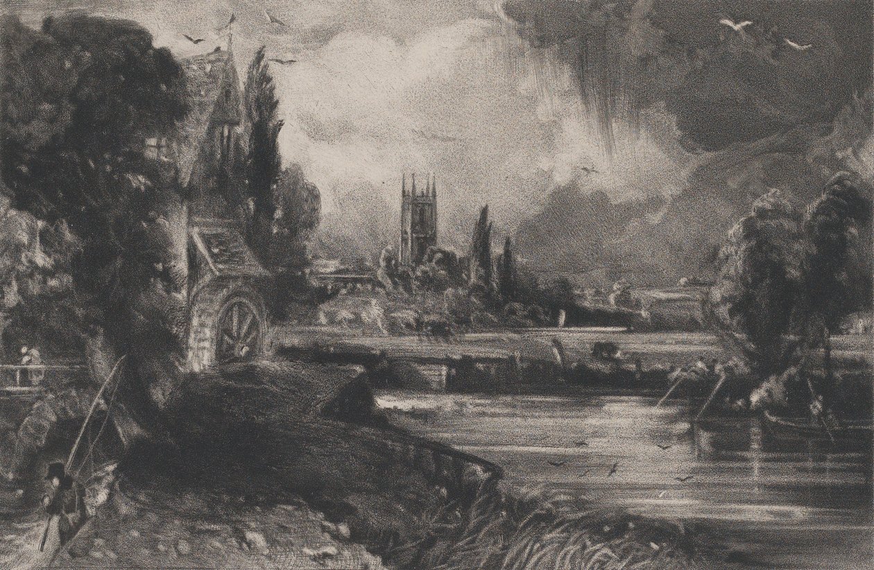 Mlýn, 1832. od David Lucas