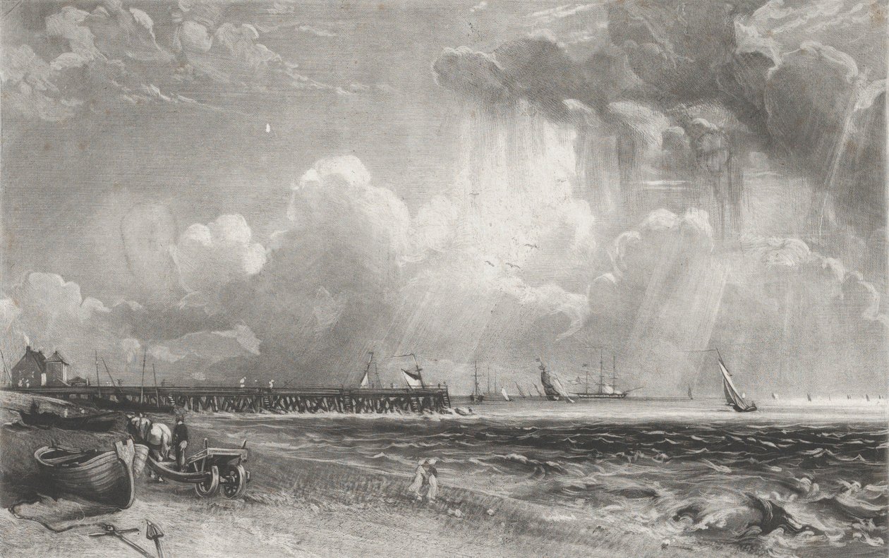 Yarmouth, Norfolk, 1832. od David Lucas