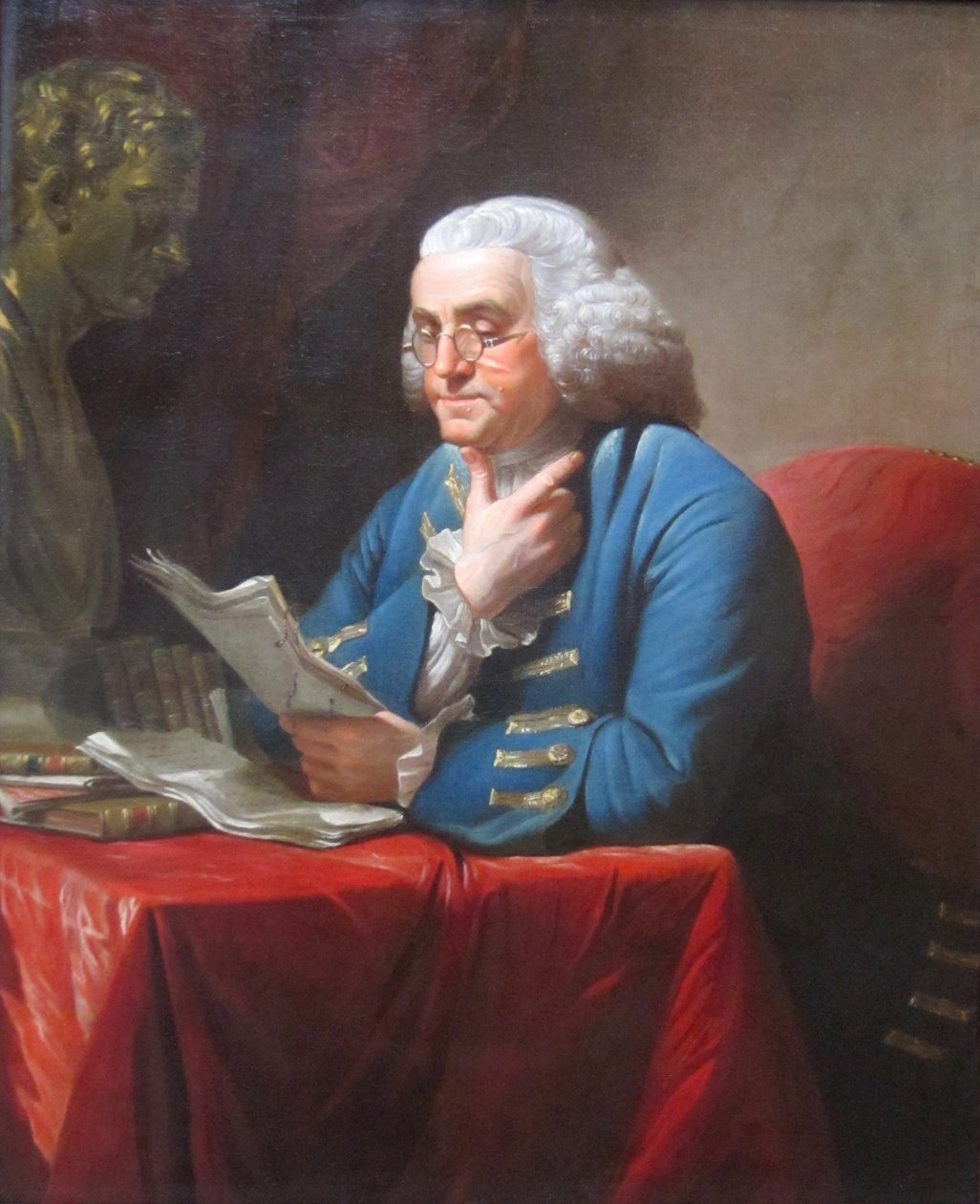 Benjamin Franklin od David Martin