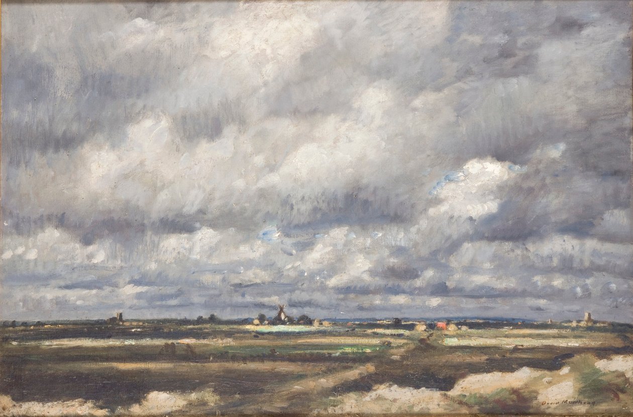 „Storm over wide country“, 1887-1930 od David Muirhead