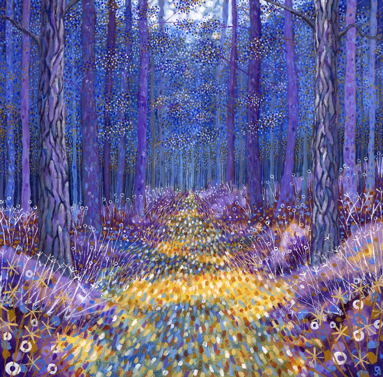 Blue Forest 2, 2012 od David Newton