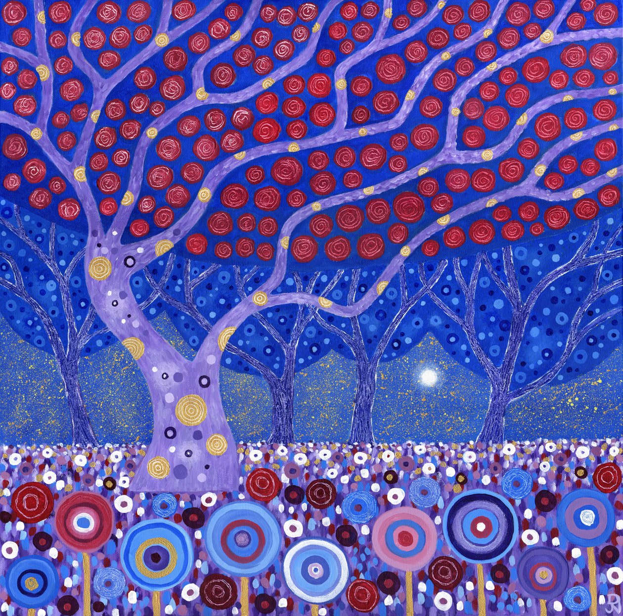 Půlnoční zahrada, 2010 od David Newton