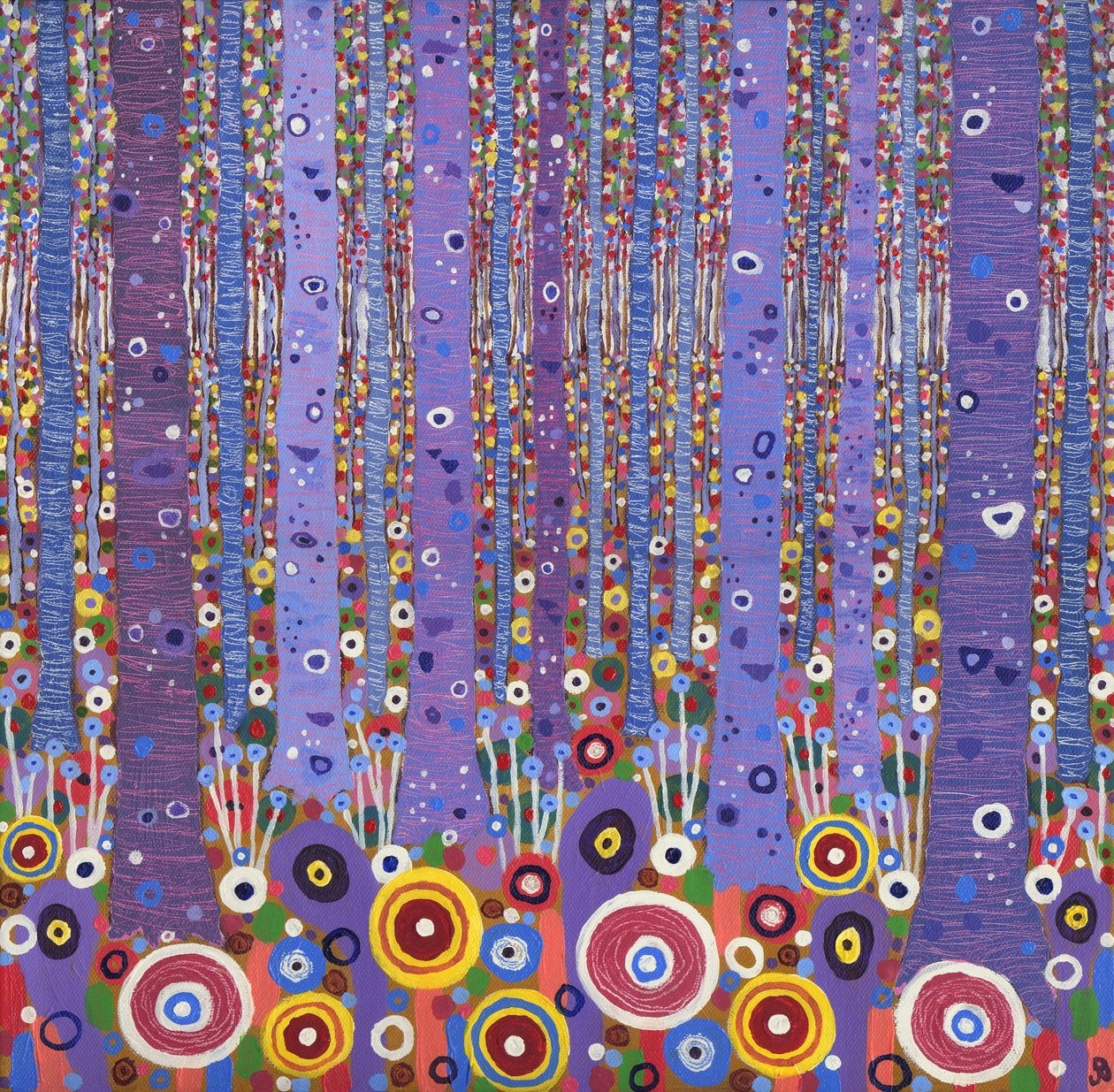Purple Forest 1, 2012 od David Newton
