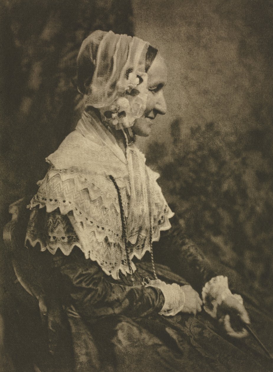 Práce s kamerou: Paní Rigbyová, 1905. od David Octavius Hill