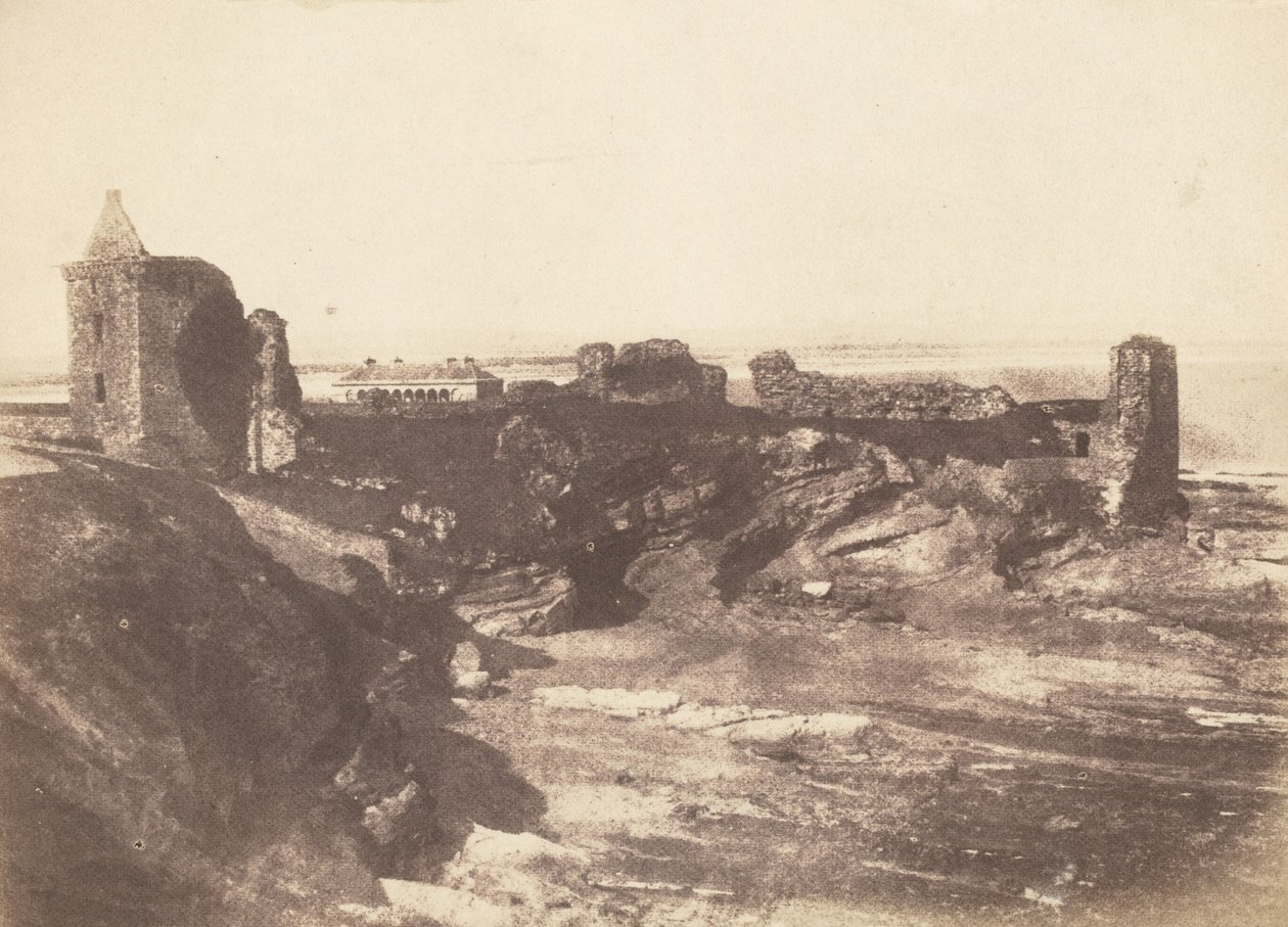 Hrad, St Andrews, 1843-1847 (foto) od David Octavius Hill