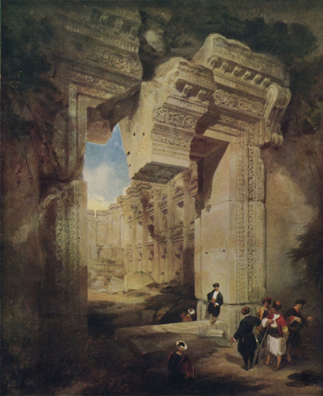 Baalbec, 1841, 1922. od David Roberts