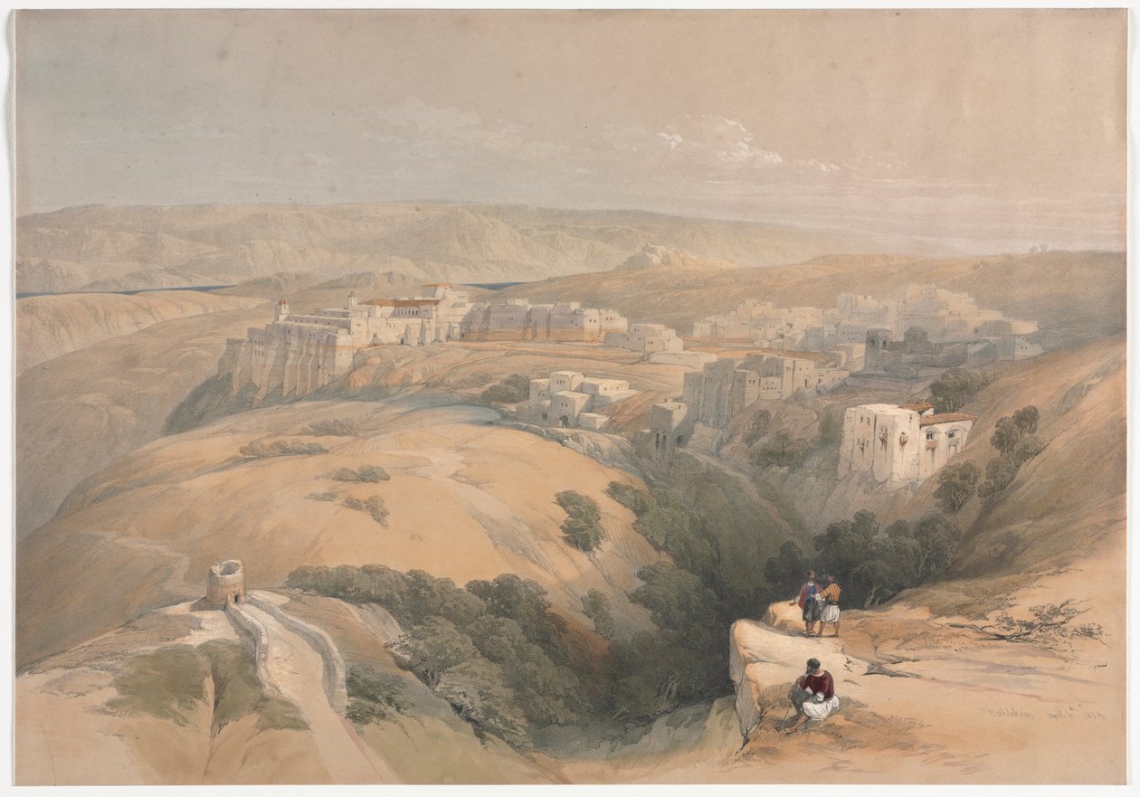 Betlém, 1839. od David Roberts