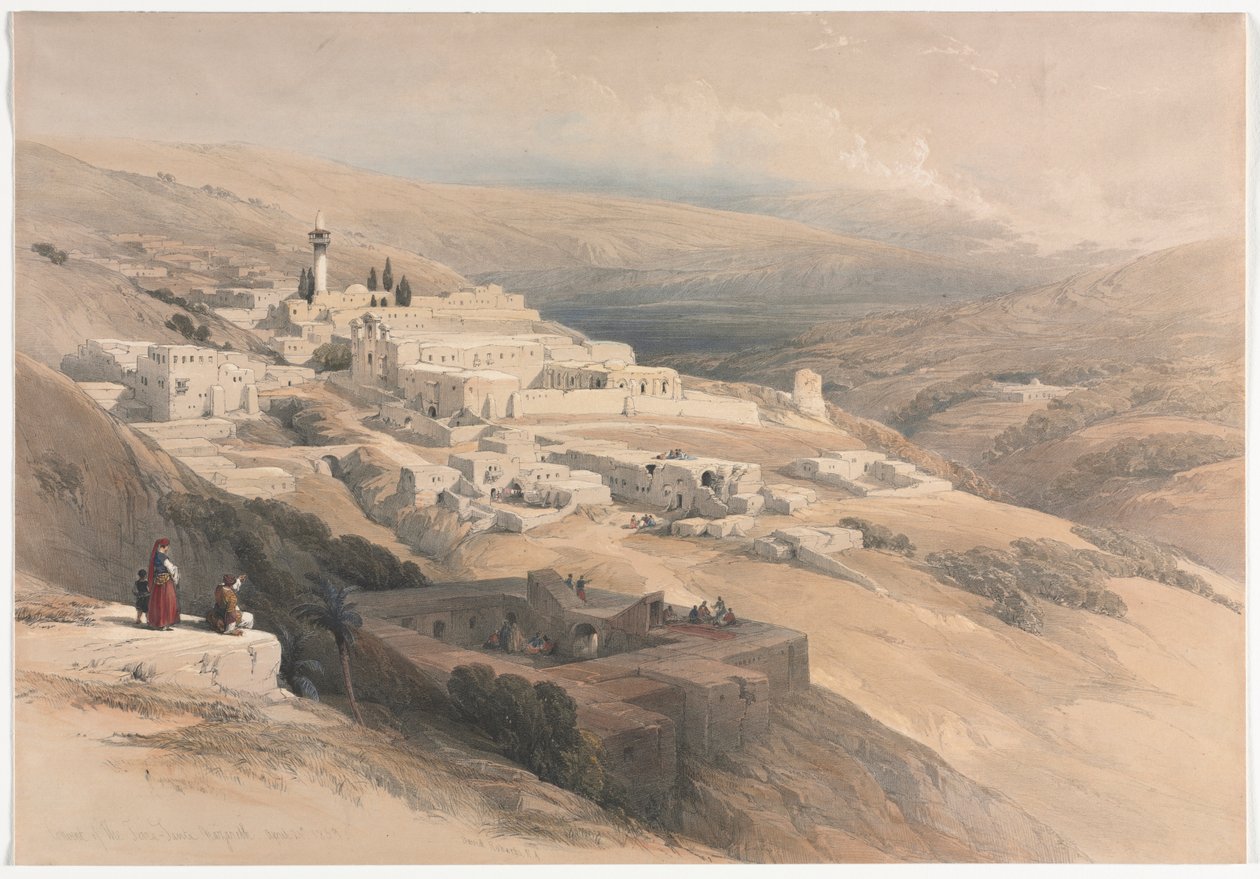 Klášter Terra-Santa, Nazareth od David Roberts