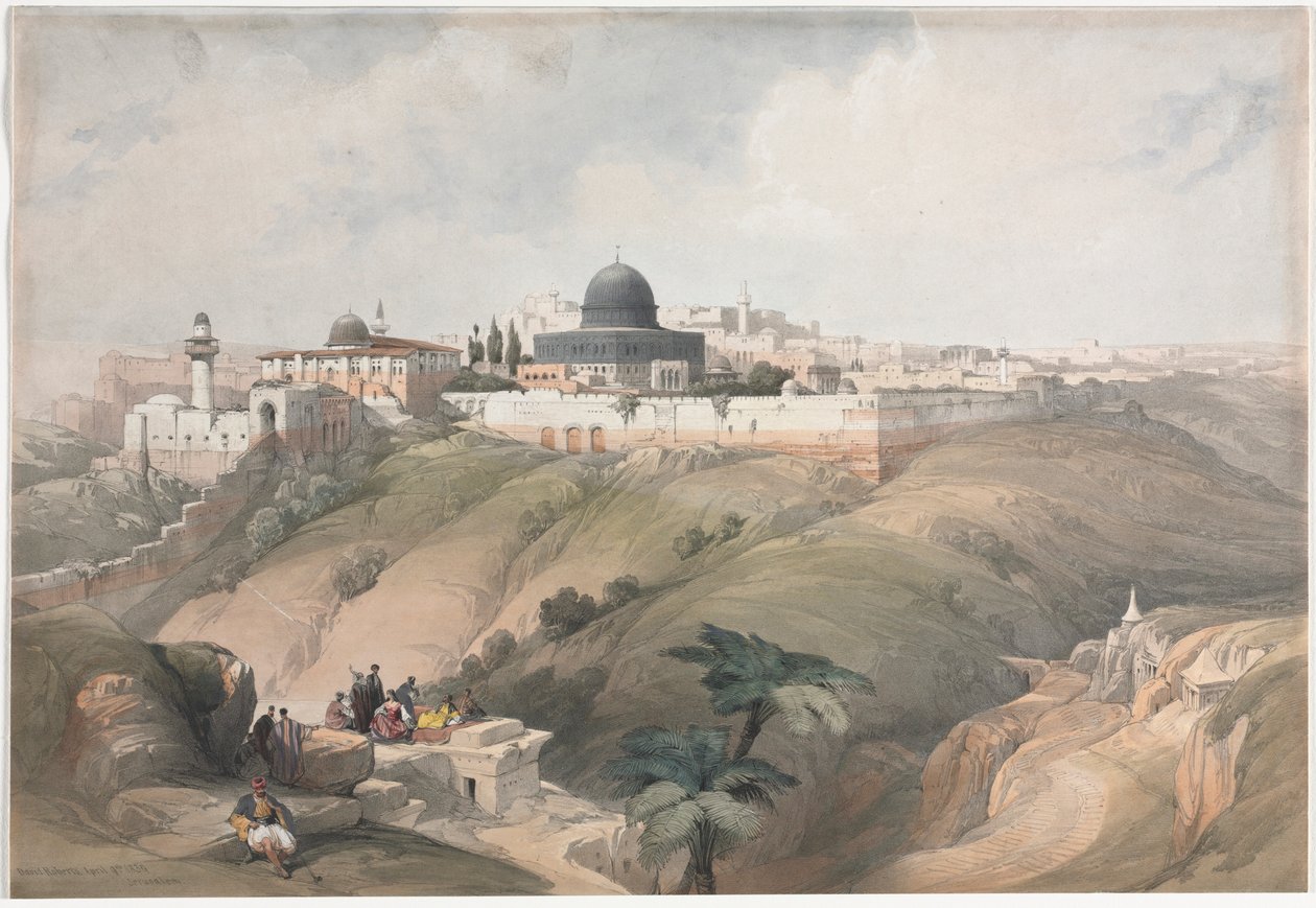 Jeruzalém, 1839. od David Roberts