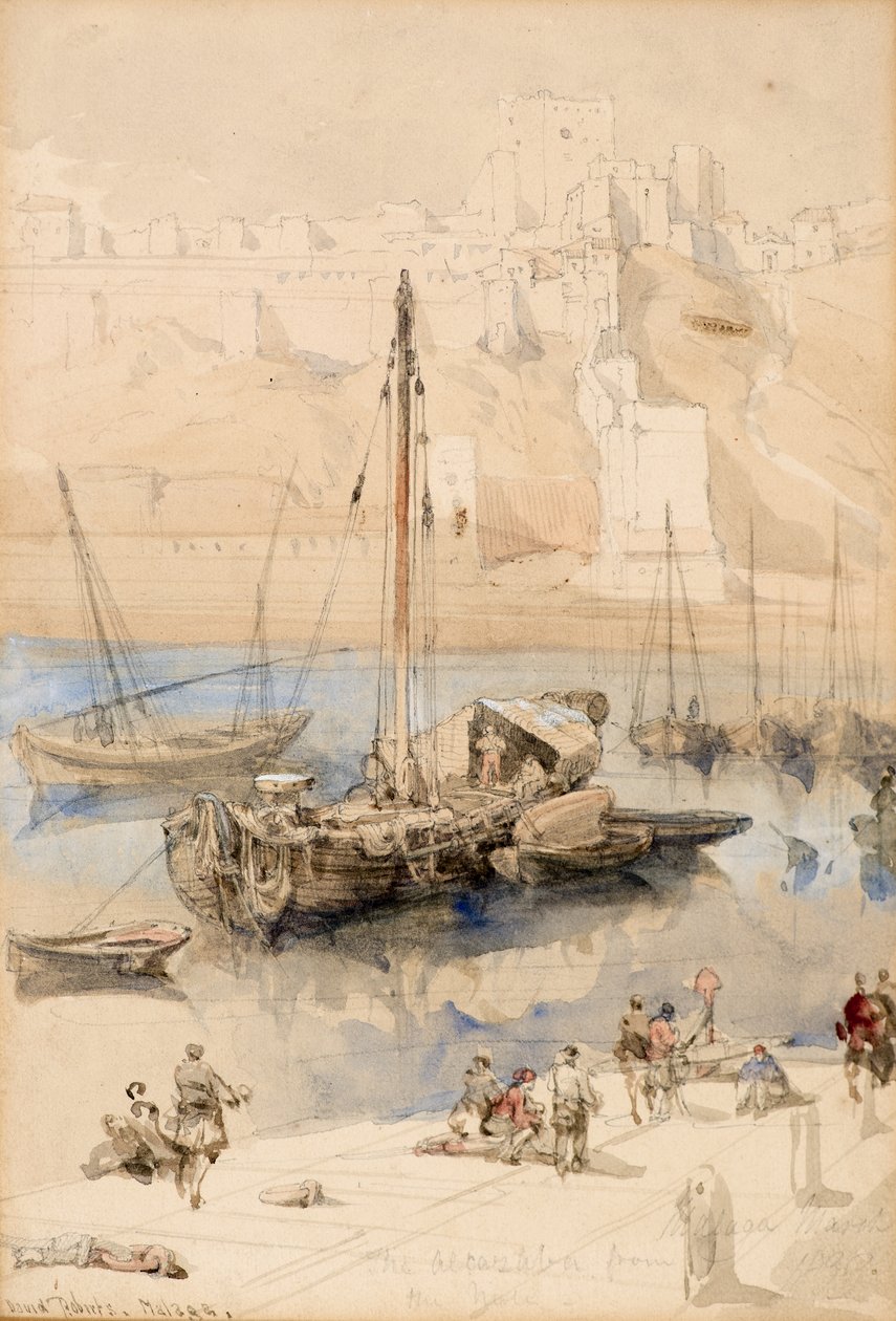 malaga od David Roberts