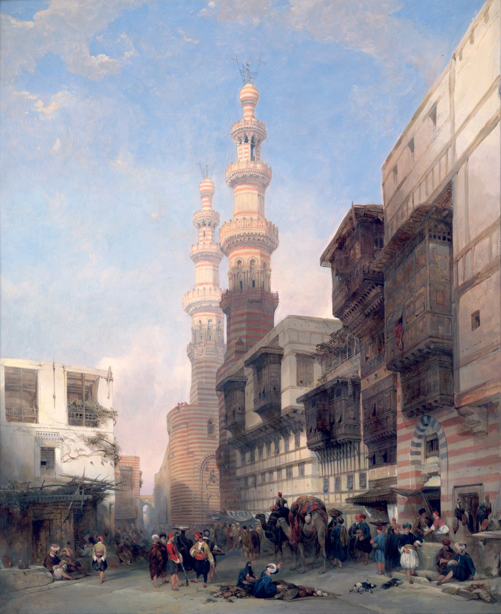 Brána Metawalea, 1843 od David Roberts