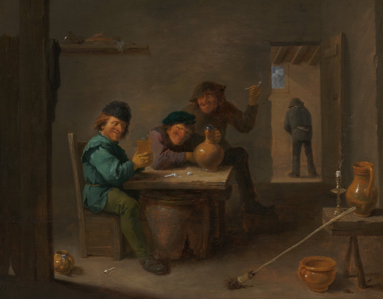 Rolníci v krčmě, c. 1633. od David Teniers II