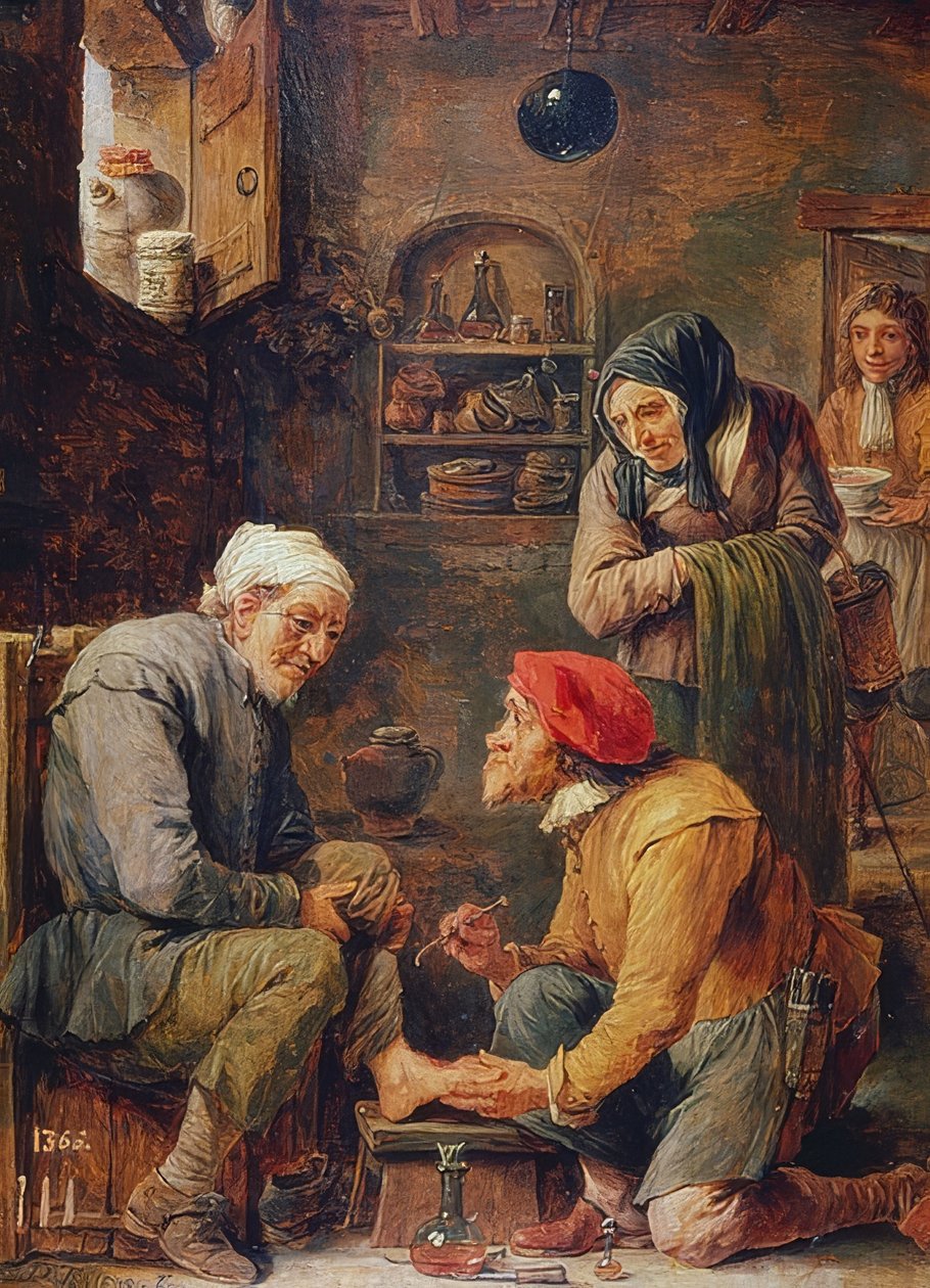 Chirurgická operace od David Teniers the Elder
