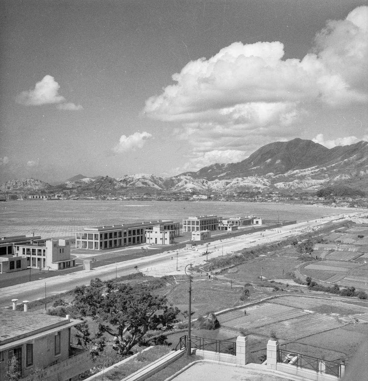 Letiště Kai Tak, Hongkong od David Watkin Waters