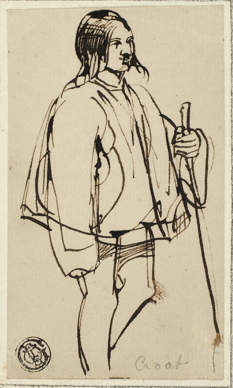 Chorvatský rolník od David Wilkie