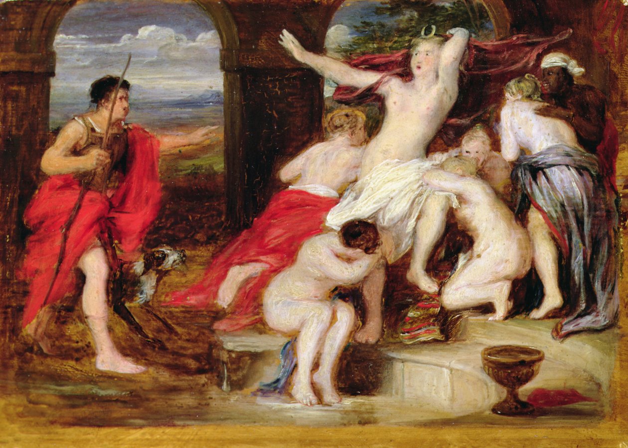 Diana a Actaeon od David Wilkie