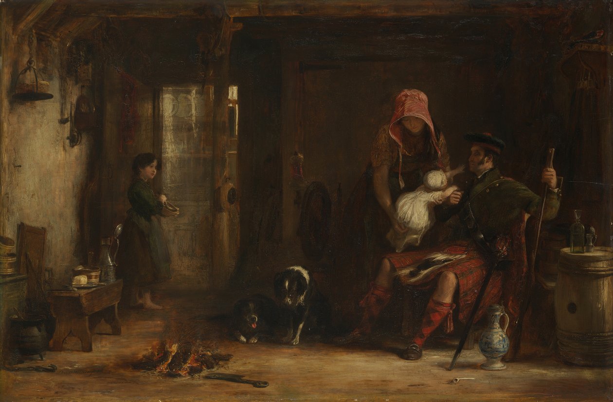 The Highland Family, 1824. od David Wilkie