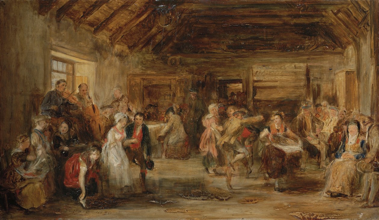 Penny Wedding, skica, 1830 od David Wilkie