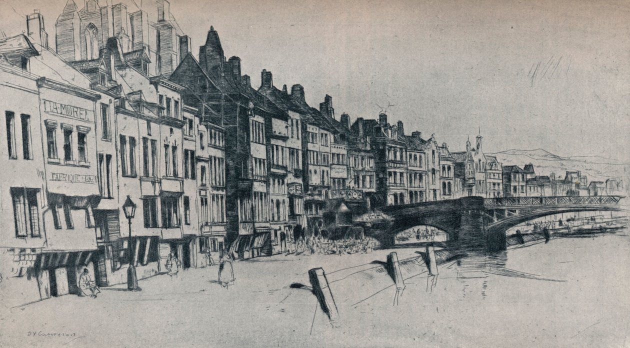 Dinant, 1907 od David Young Cameron