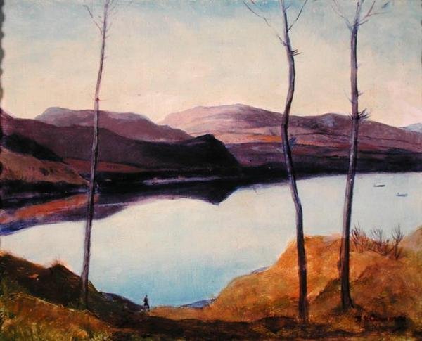 Loch Ness, kolem roku 1910 od David Young Cameron