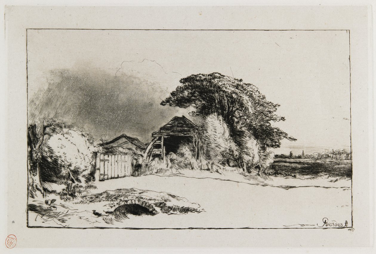 Brána královny Anny, 1899 od David Young Cameron