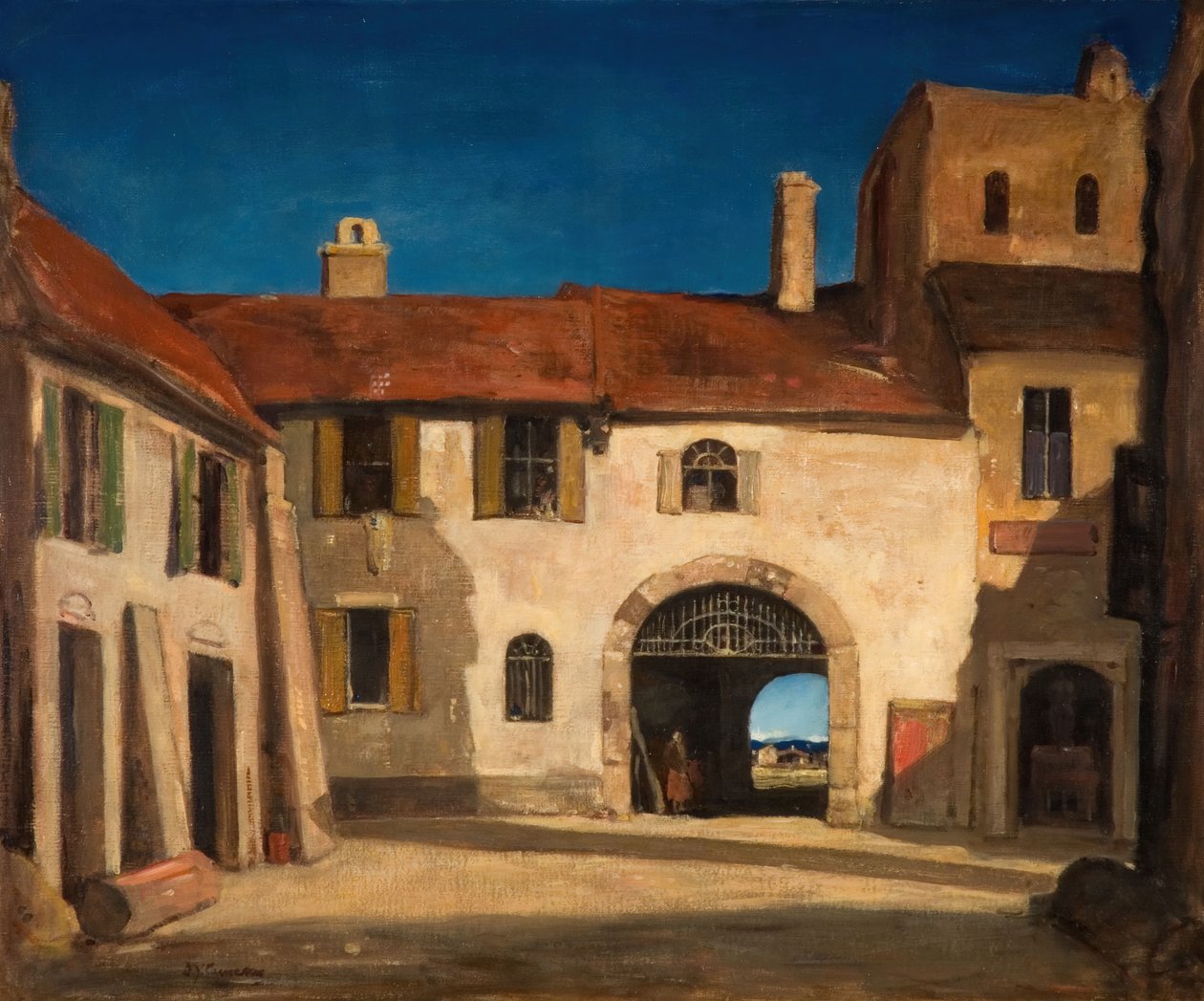 Rambelli, poblíž Říma, Itálie, 1922. od David Young Cameron