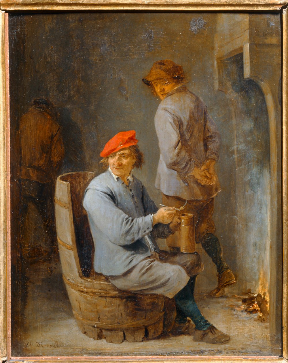 Kouření. Sudová udírna... od David the Younger Teniers