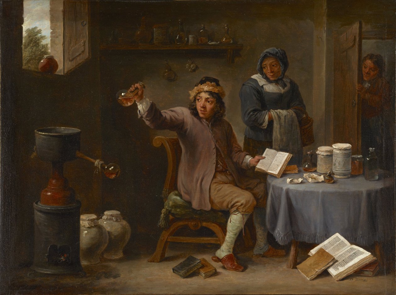 Návštěva lékaře od David Teniers the Younger
