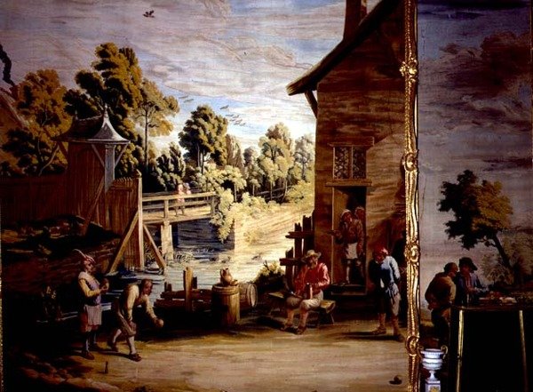 The Game of Bowls od David Teniers the Younger