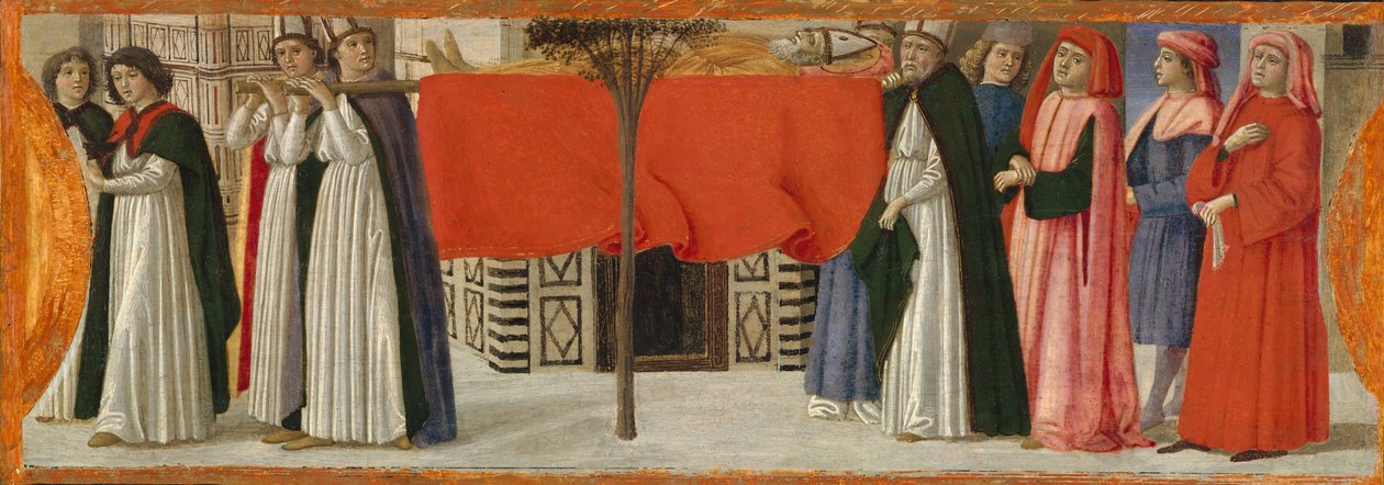 Pohřeb svatého Zenobia, ca. 1479. od Davide Ghirlandaio