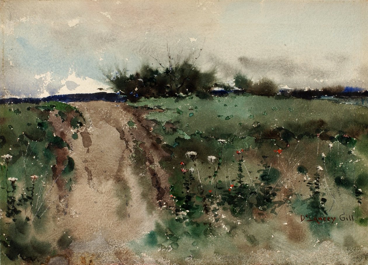 Landscape Sketch, n.d. od De Lancey Gill