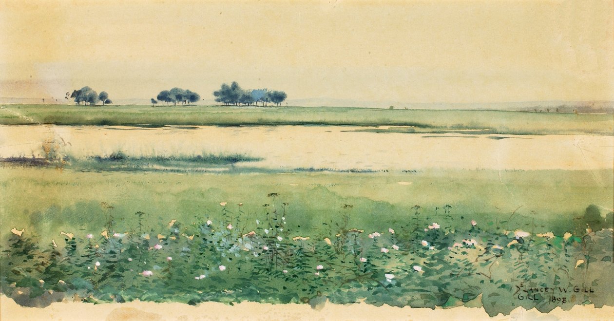 Krajina s močály, 1898. od De Lancey Gill