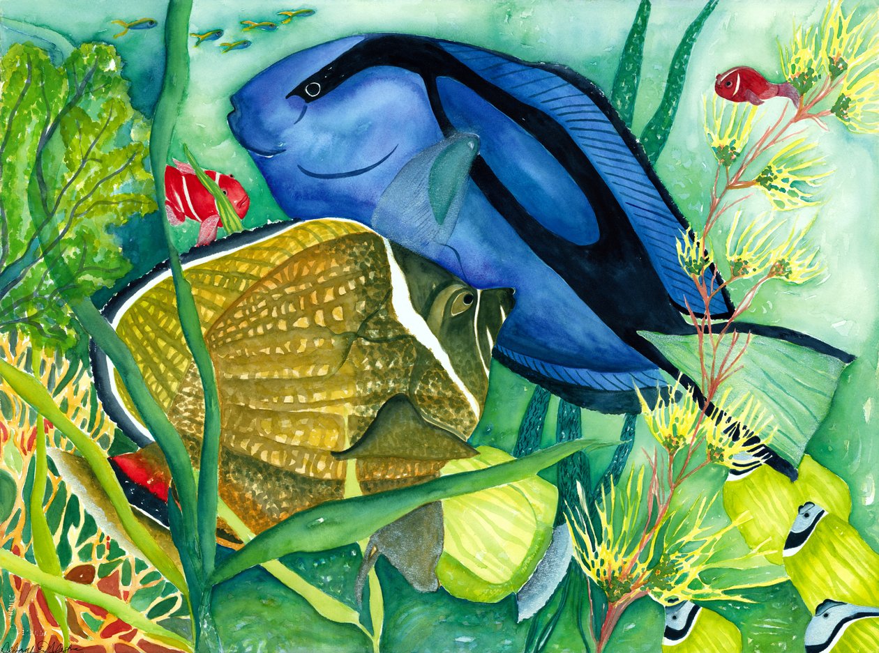 Blue Tang od Deborah Eve Alastra