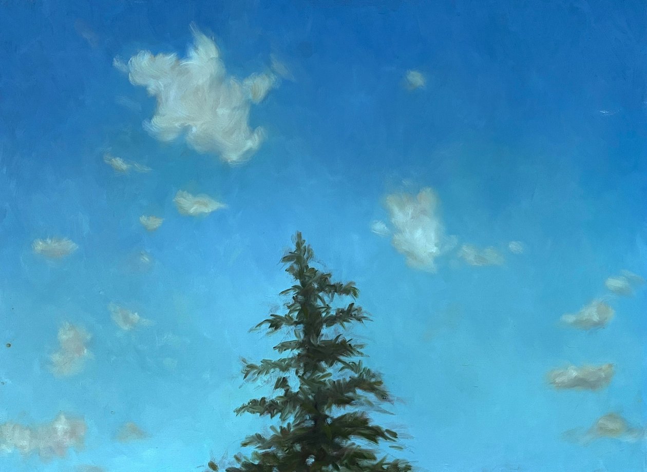 Lone Pine, 2002 (malba) od Deborah Stevenson