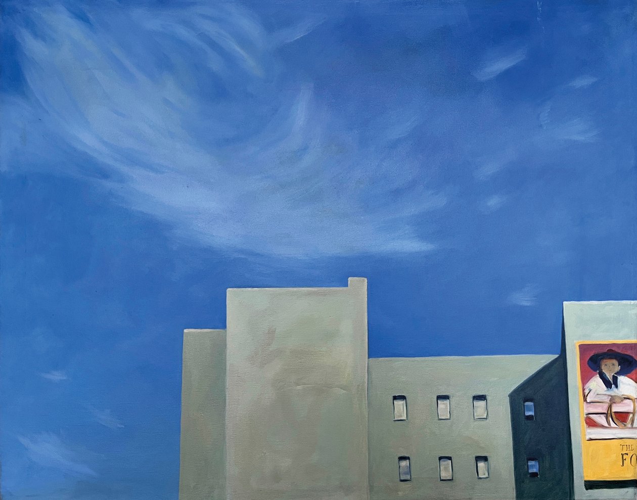 Seattle Billboard, 2000 (malba) od Deborah Stevenson
