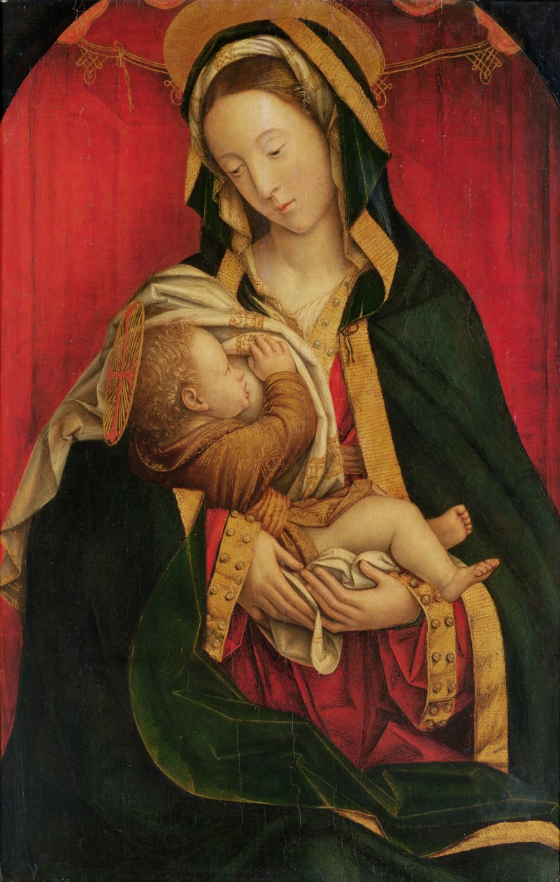 Madonna kojící své dítě, 1520-30 od Defendente Ferrari
