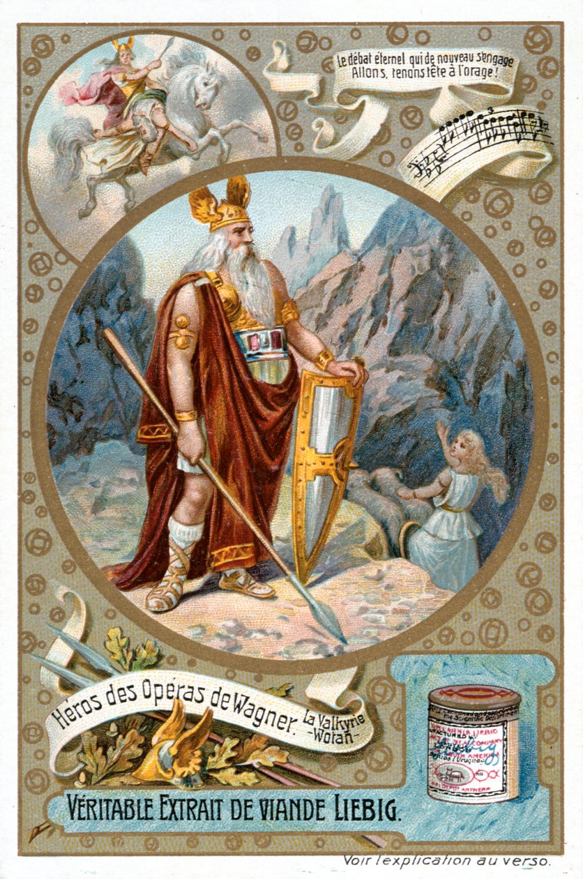 Odin, 1890-1910 od Delitz