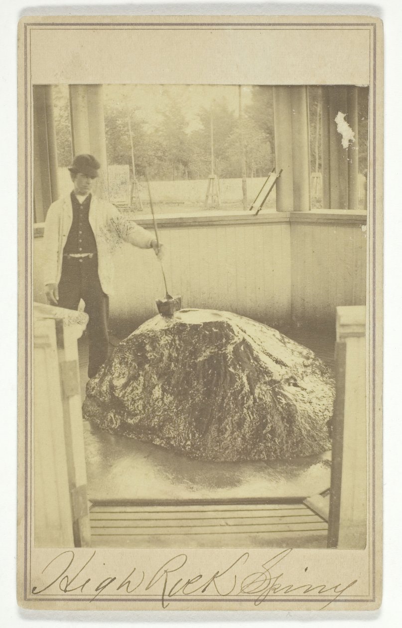 High Rock Spring, c. 1865. od Deloss Barnum
