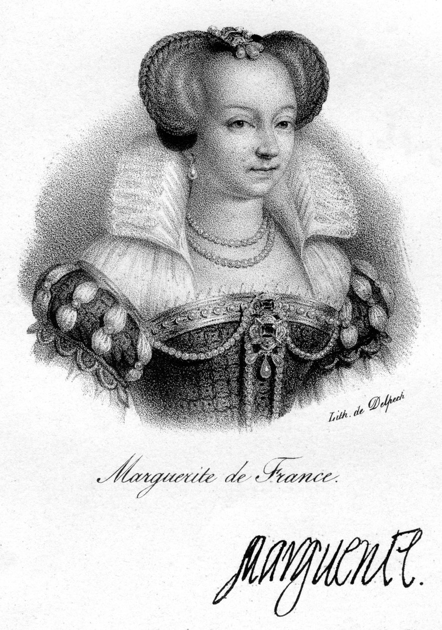 Marguerite z Francie. od Delpech