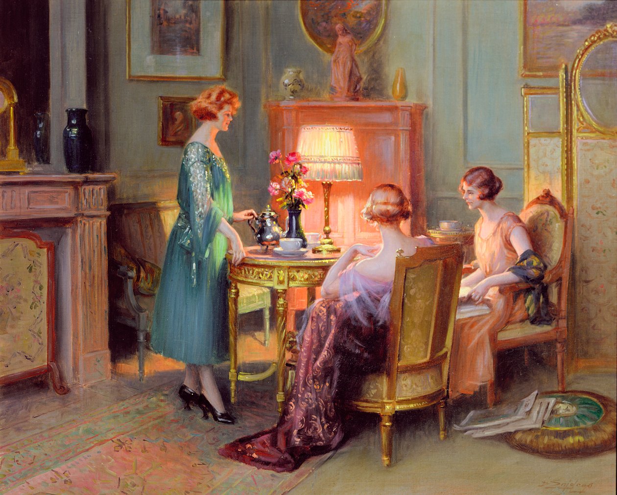 Čaj od Lamplight od Delphin Enjolras