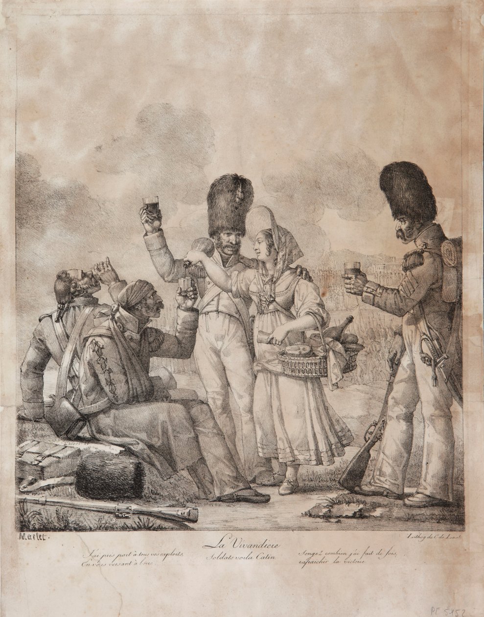 Vivandière od Denis Auguste Marie Raffet