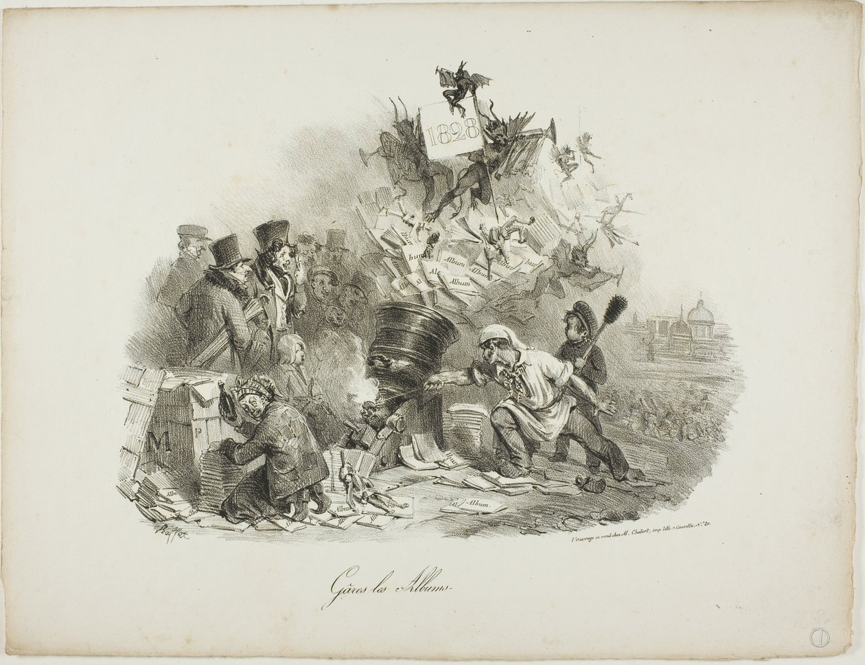 Gâres les Albums od Denis Auguste Marie Raffet